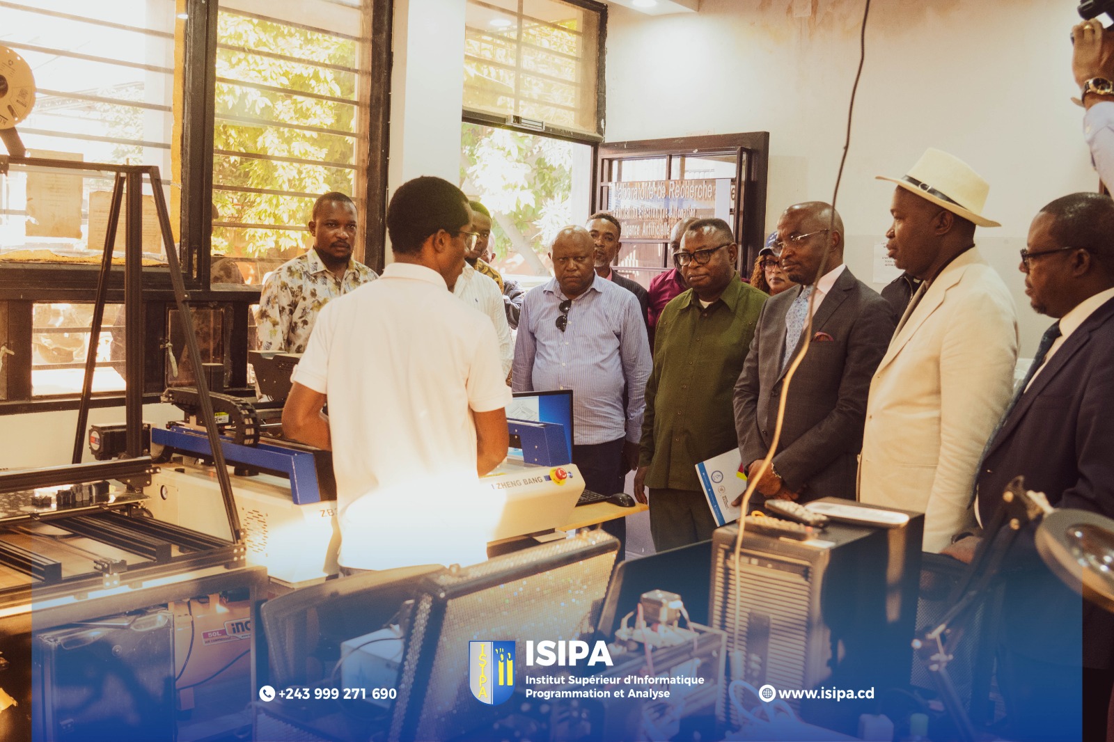 Visite officielle du Ministre de la Formation Professionnelle à l’ISIPA (1)
