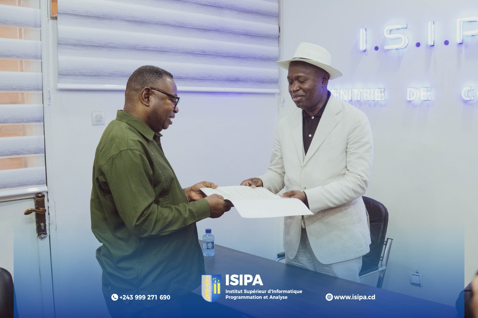 Visite officielle du Ministre de la Formation Professionnelle à l’ISIPA (2)