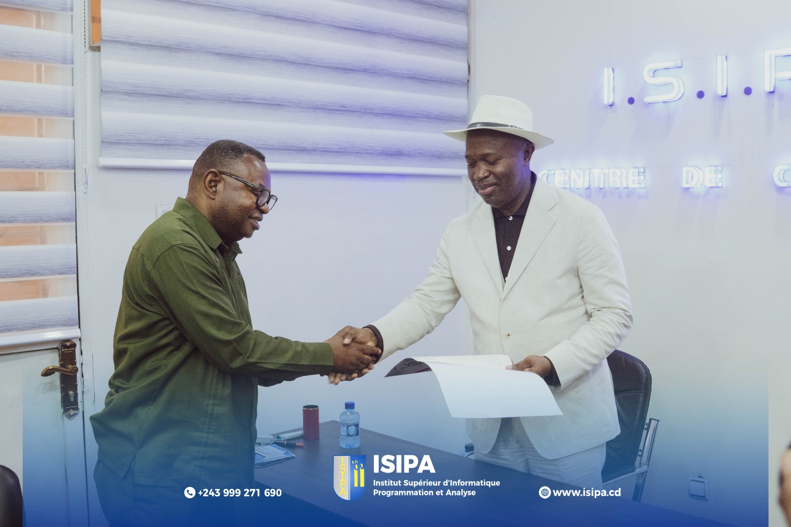 Visite officielle du Ministre de la Formation Professionnelle à l’ISIPA (3)