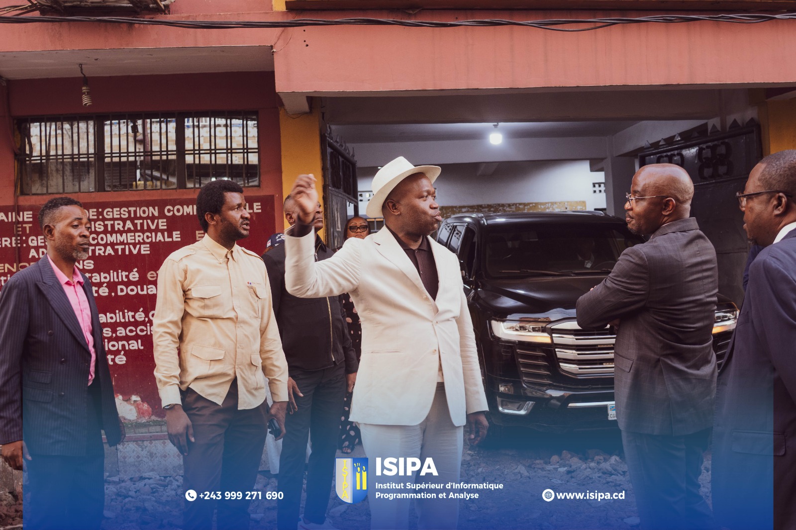 Visite officielle du Ministre de la Formation Professionnelle à l’ISIPA (5)