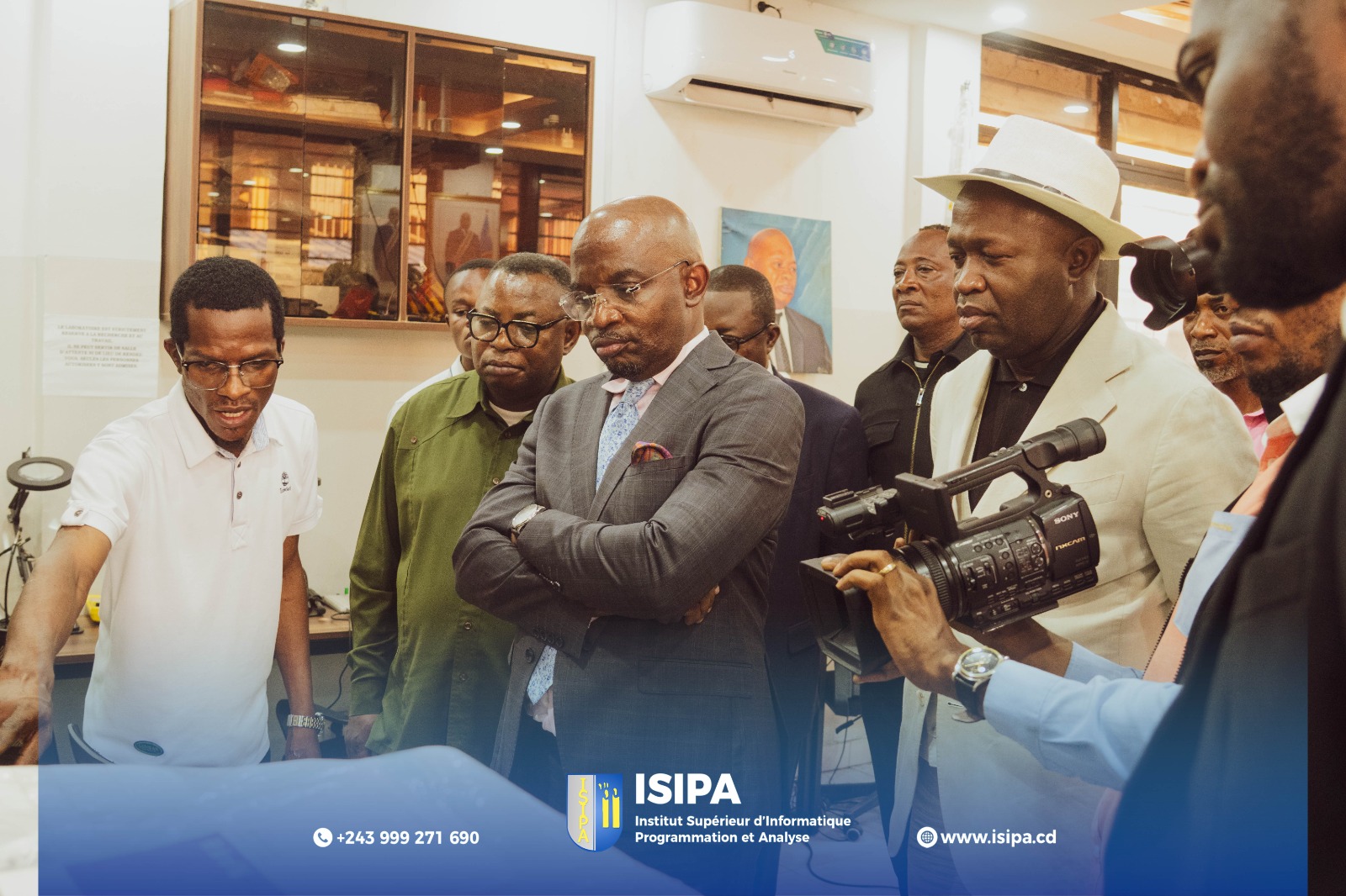 Visite officielle du Ministre de la Formation Professionnelle à l’ISIPA